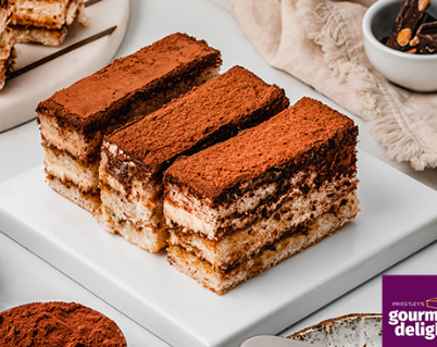 Priestley's Gourmet Delights Tiramisu Slice