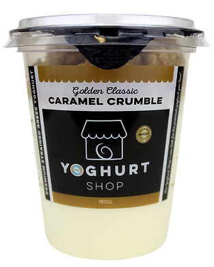 Yoghurt Shop Yoghurt Caramel Crumble