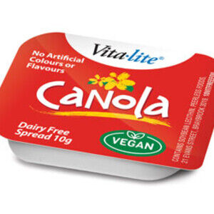 Margarine, Vitalite Dairy Free Portions 250x10gm (VG) (H)