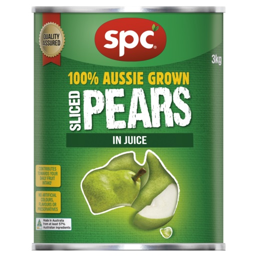 SPC Sliced Pears In Juice