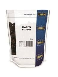 Dates, Pitted Dried Iranian 1kg Trumps