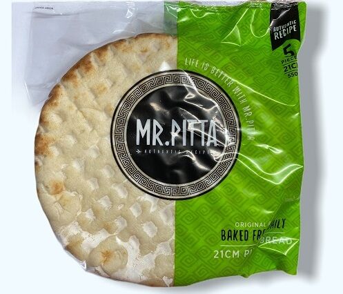 Pitte Bread, Regular 21cm (5) Mr Pitta