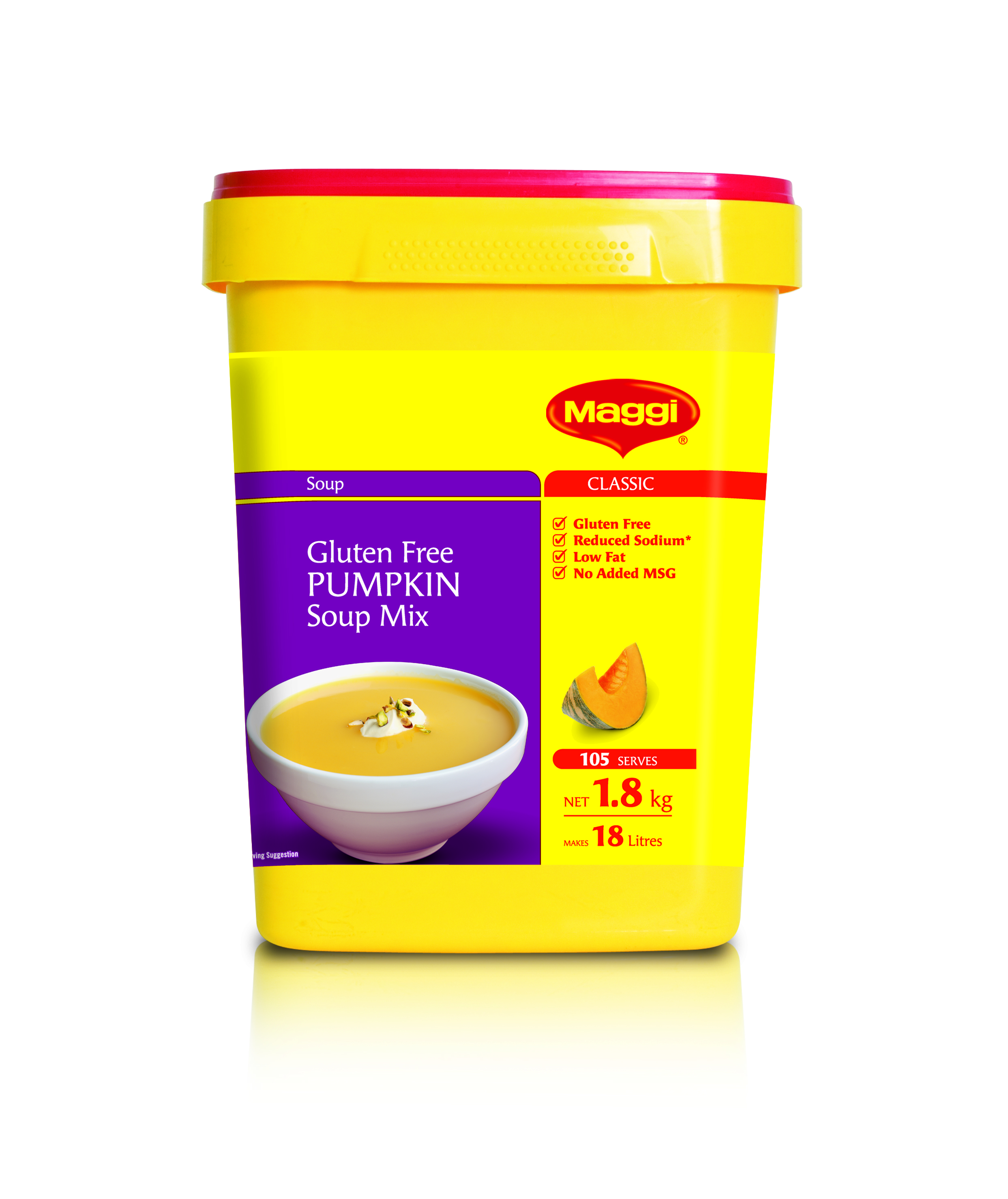 Soup, Pumpkin Gluten Free 1.8Kg Maggi (GF)