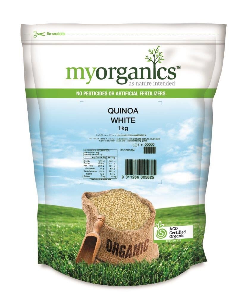 Quinoa, White 1kg Trumps Organic