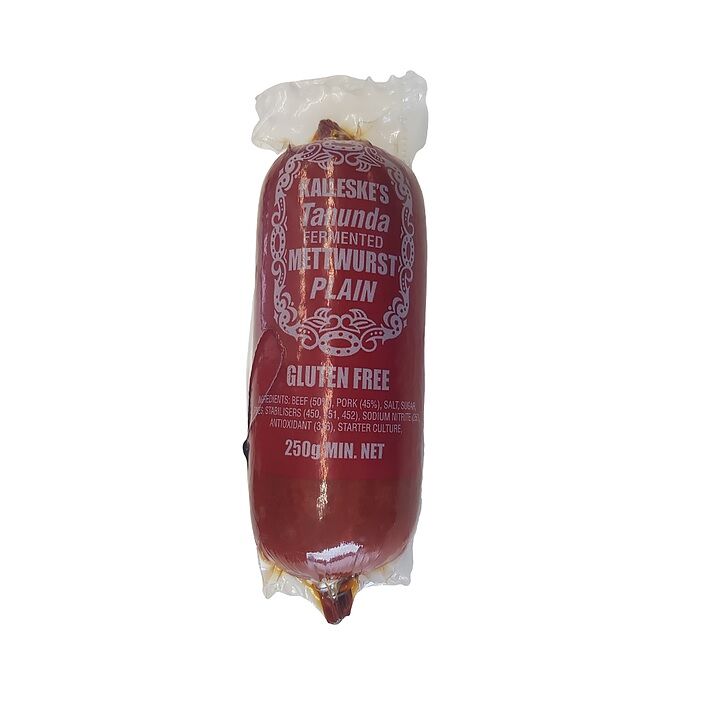 Mettwurst, Plain 250gm Kalleske (GF)