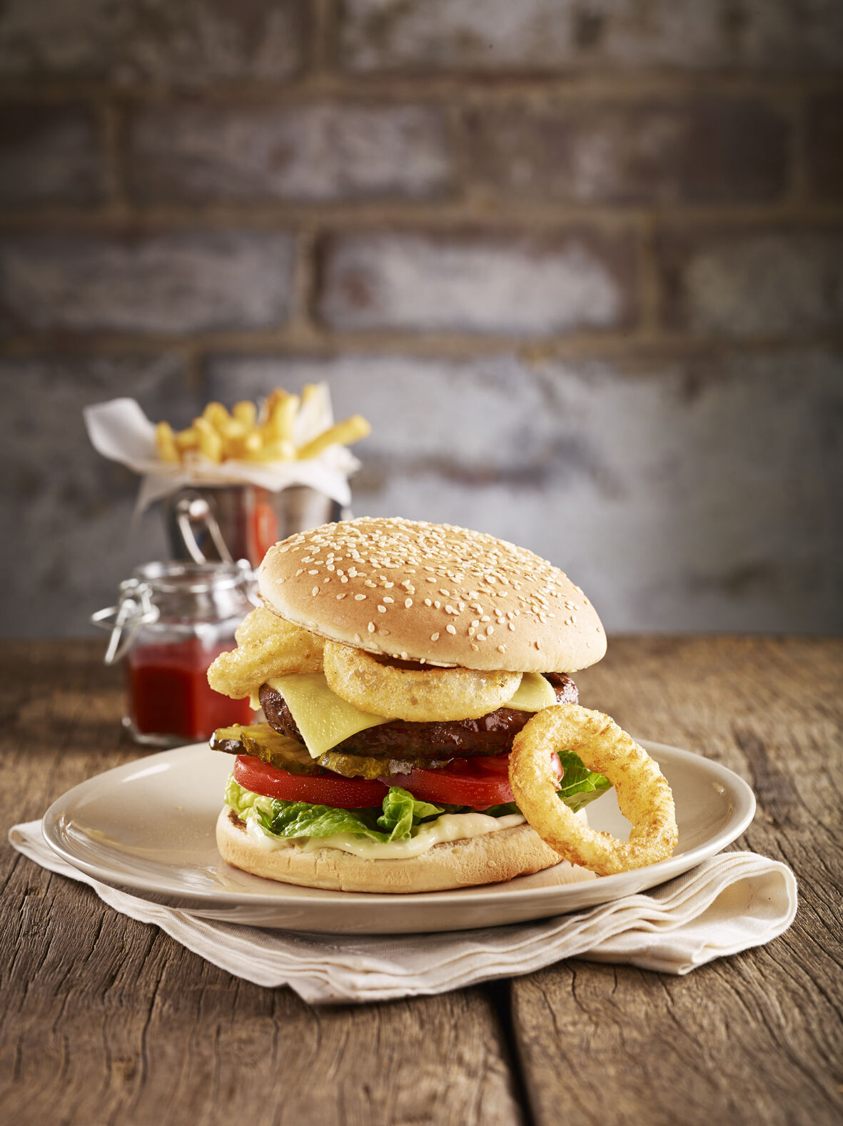 SB 9772 Hamburger Buns 72x95gm Speedibake (VG) (H)