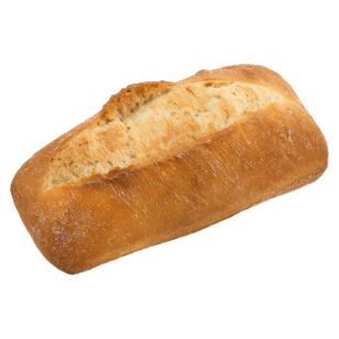 Bread, 146491 White Ciabatta Roll 35x135gm Artisan