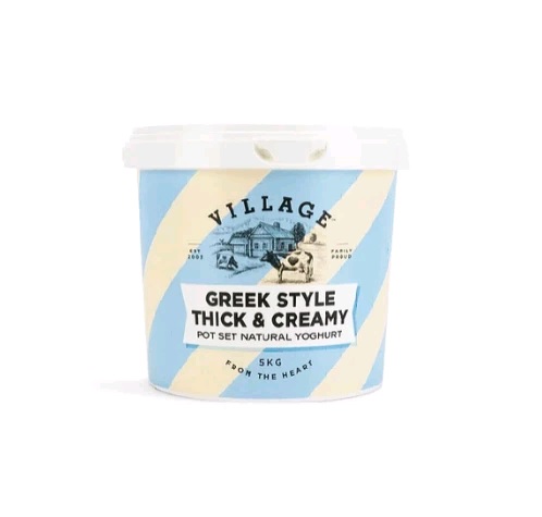 Village Yoghurt Greek Style Thick & Creamy Pot Set