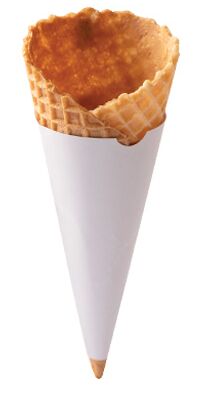 Ice**Cream Cone Sleeve 2 White (22.5) (3200) Altimate