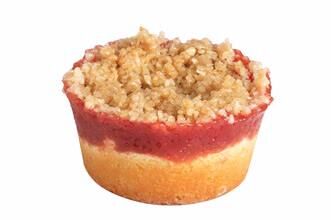 Cake, 1-257 Individual Apple and Rhubarb Gluten Free (8) Priestley’s (GF)