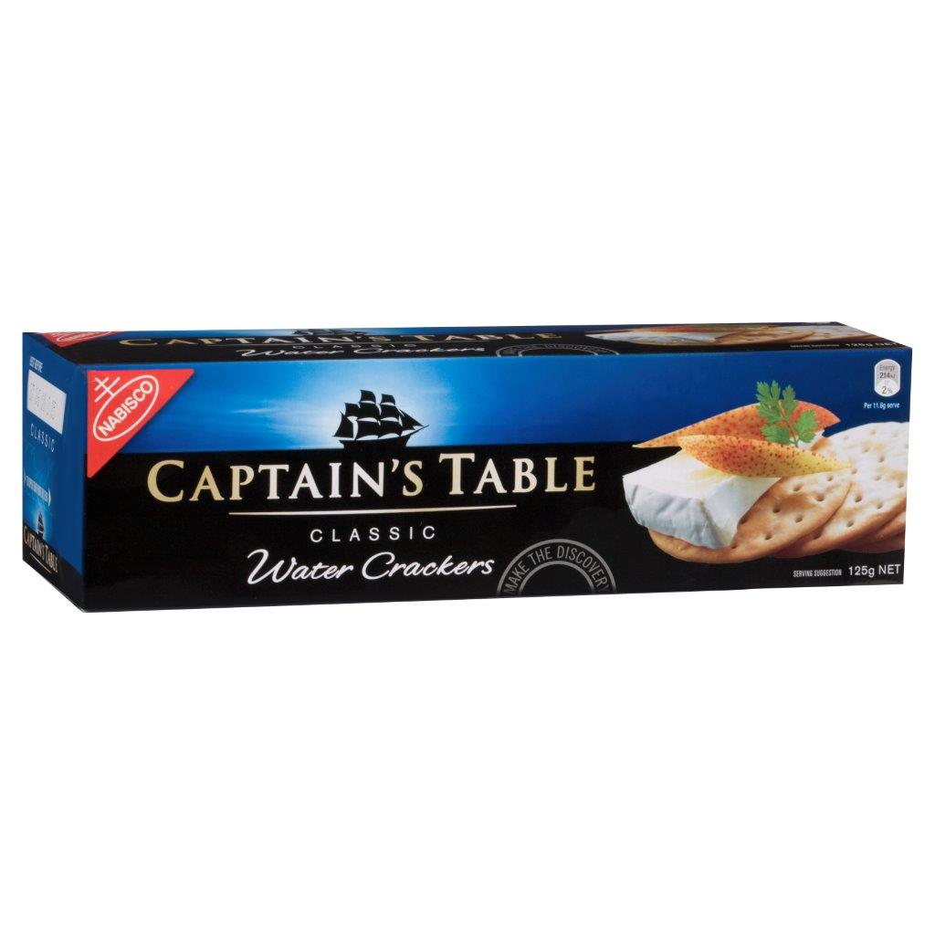 Captain's Table Water Crackers Classic