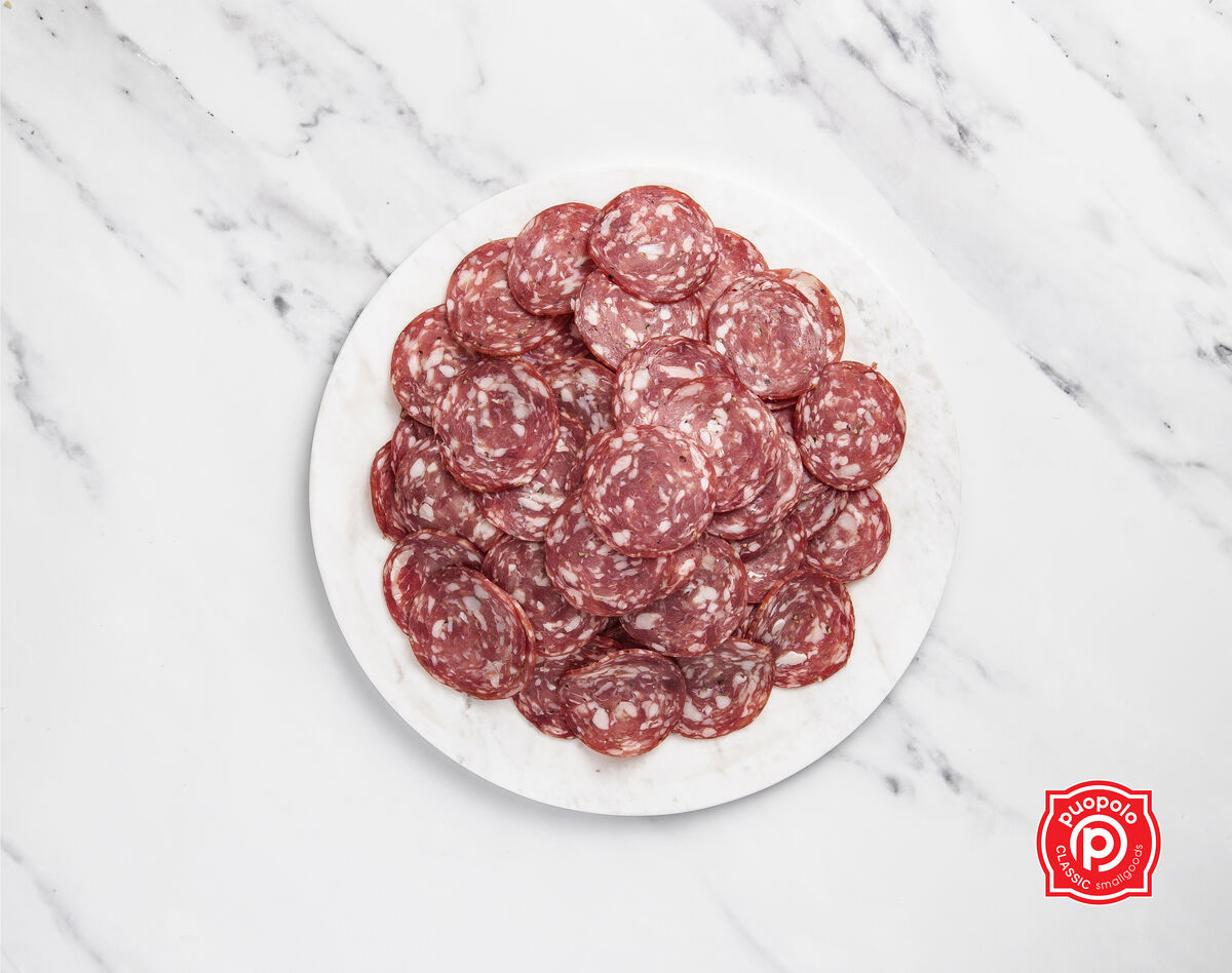 Salami, Sliced Mild Calabrese 2.5kg Puopolo (GF)