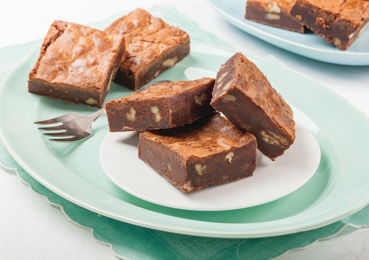 Slice, 1-804 Brownie Gluten Free (15) Priestley’s (GF)