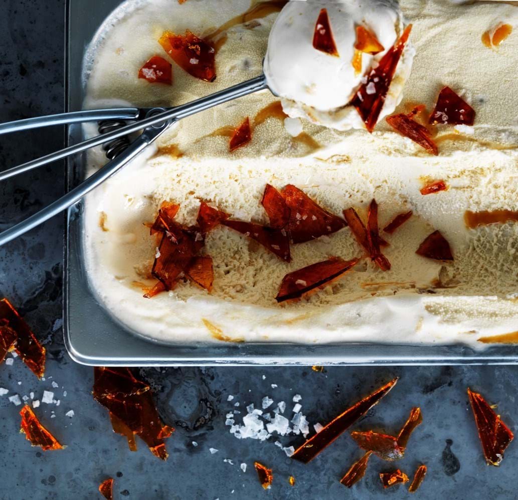 Everest Ice Cream Gourmet Rock Salt Caramel