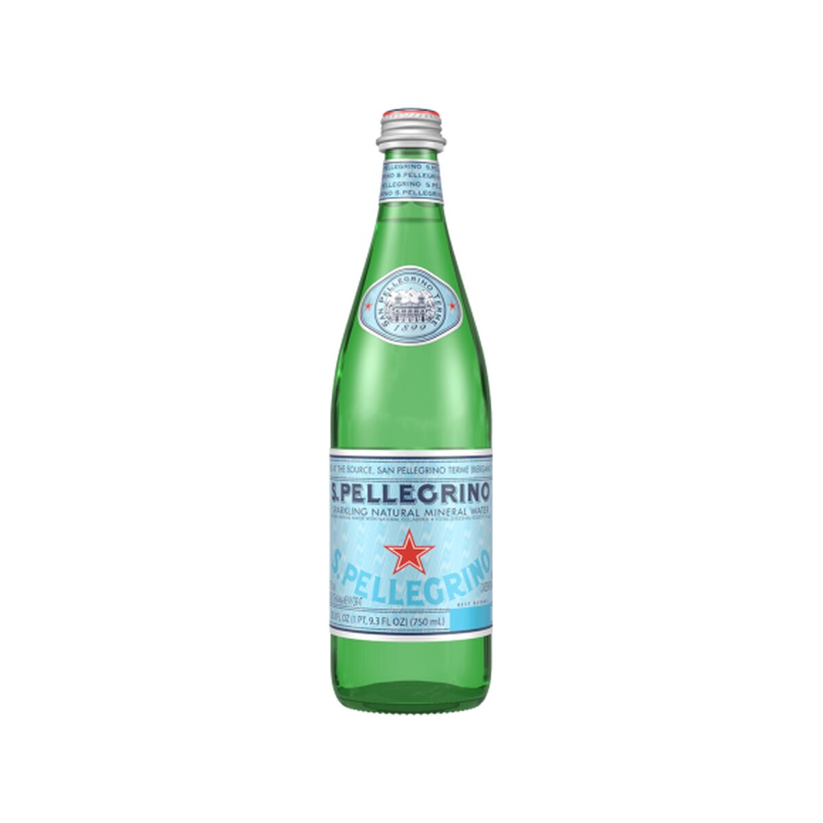 Water, Sparkling 12x750ml GLASS San Pellegrino (VG) (GF) (H)