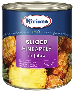 Pineapple, Sliced A10 Riviana (VG)