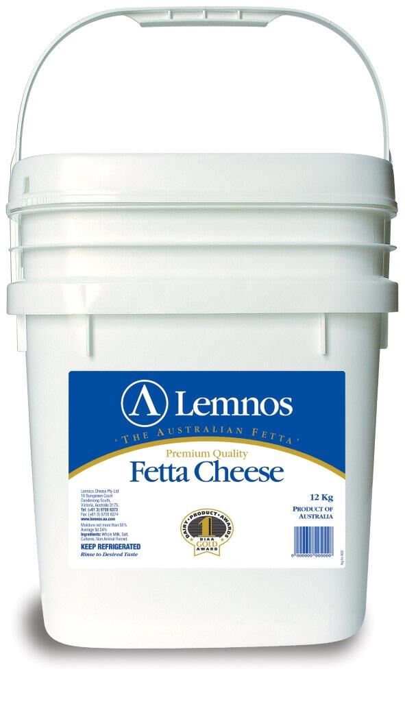 Cheese**Fetta 12Kg Lemnos (GF) (H)