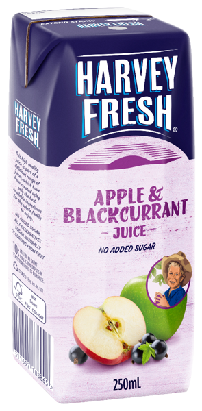 Juice, Apple Blackcurrant 24x250ml Prisma Harvey Fresh