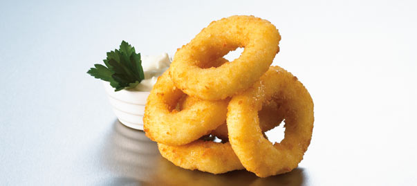 Captains Catch Crumbed Squid Rings (Formed)