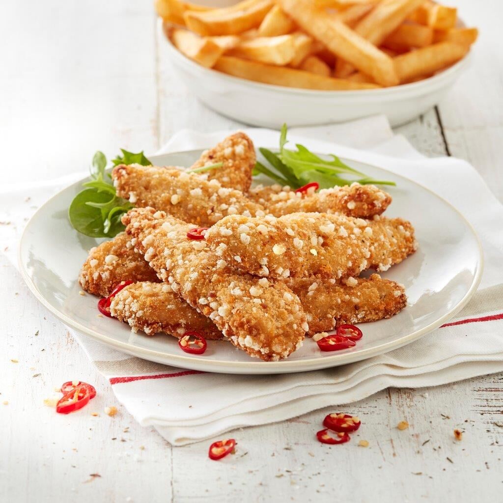 Chicken Tenders, Sweet Chilli 1Kg Inghams (H)