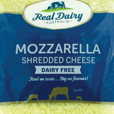 Cheese, Dairy Free Shredded Mozzarella 1kg Real Dairy (VG) (GF) (H)