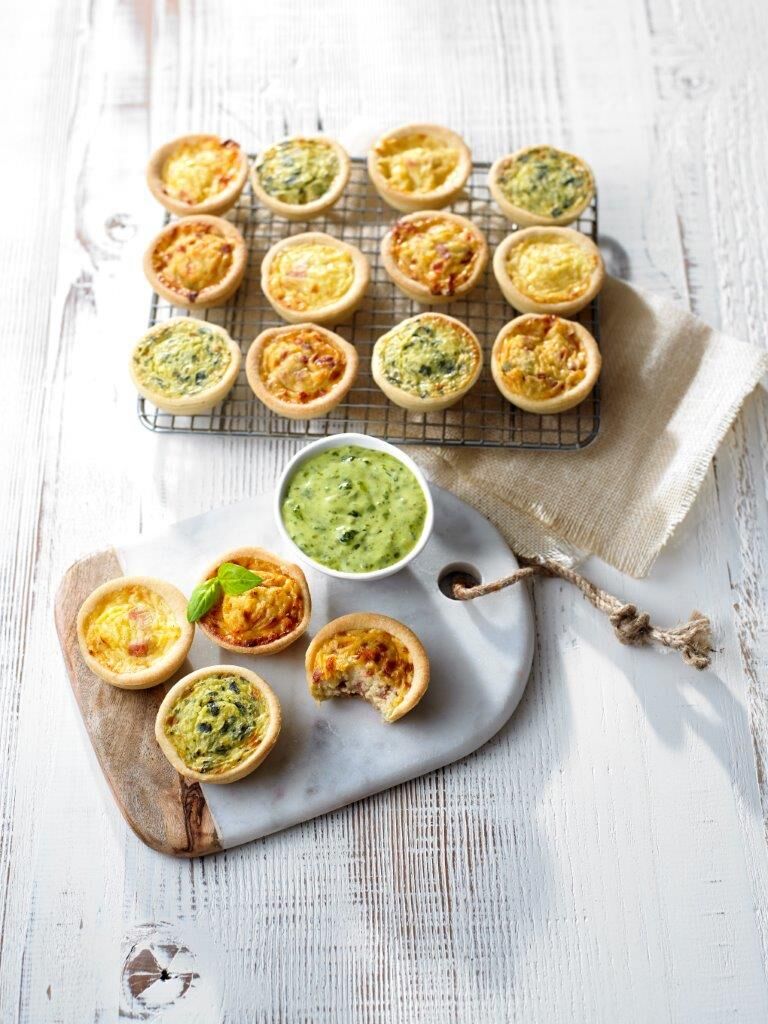 Quiche, Party Combo 72x46gm Patties (NEW)