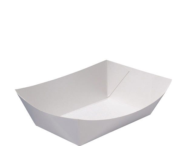 Castaway Food Tray #3 White