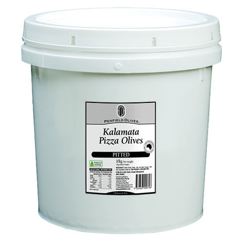 Olives, Pitted Kalamata for Pizza 10kg Australian Penfield (VG) (GF)