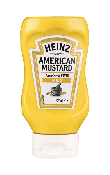 Mustard** American 220ml Heinz