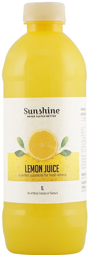 Lemon Juice 1L Sunshine (VG) (GF)