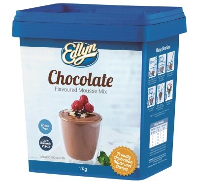 Mousse Powder, Chocolate 2kg Edlyn (GF) (H)