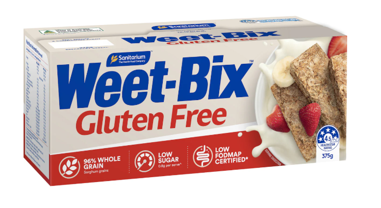 Weet-Bix Cereal Gluten Free