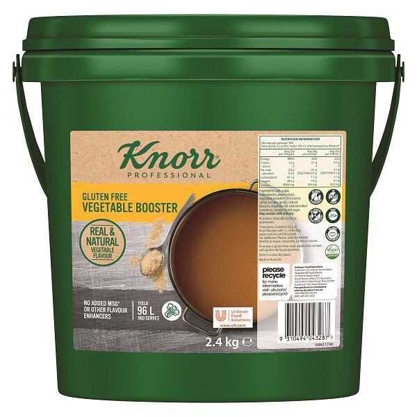 Booster, Vegetable 2.4Kg Knorr Gluten Free (GF)