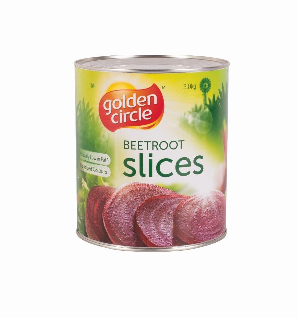Beetroot, Sliced A10 Golden Circle
