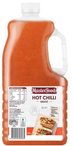 Sauce, Chilli Hot 3Lt Masterfoods