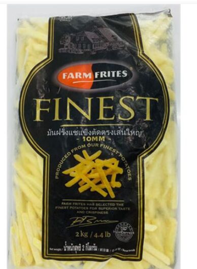Chips, 10mm Finest Farm Frites 6x2Kg (H) (VG) (GF)