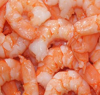Prawns, 60/90 IQF Cooked and Peeled 1Kg Naked Beach (I)