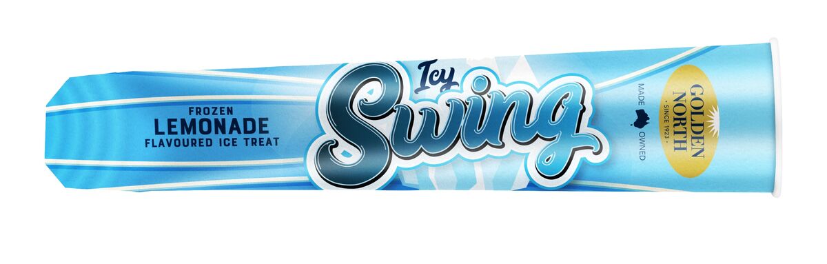 Ice Block, Icy Swing Lemonade 24x110ml Golden North (VG) (GF)