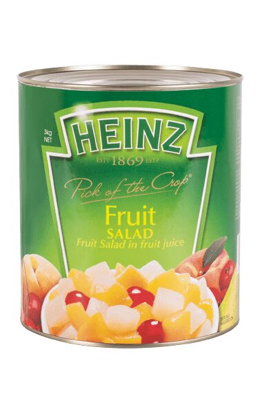 Fruit Salad, A10 Natural Juice Heinz