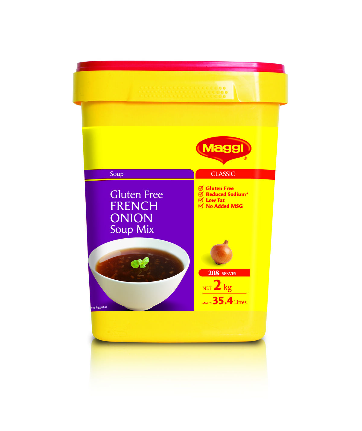 Soup, French Onion Gluten Free 2Kg Maggi (VG) (GF)