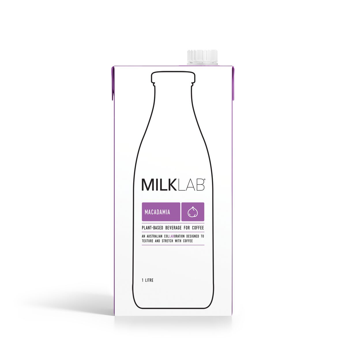 Milk, Macadamia 8x1L Milk Lab (VG) (GF) (H)