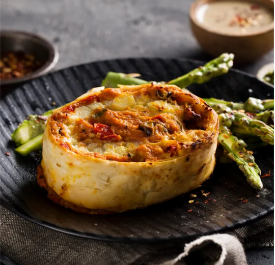 Helen's European Oven Roasted Vegetable Scroll