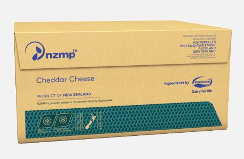 Cheese**Tasty Cheddar Block NZMP 20Kg Fonterra (GF) (H)