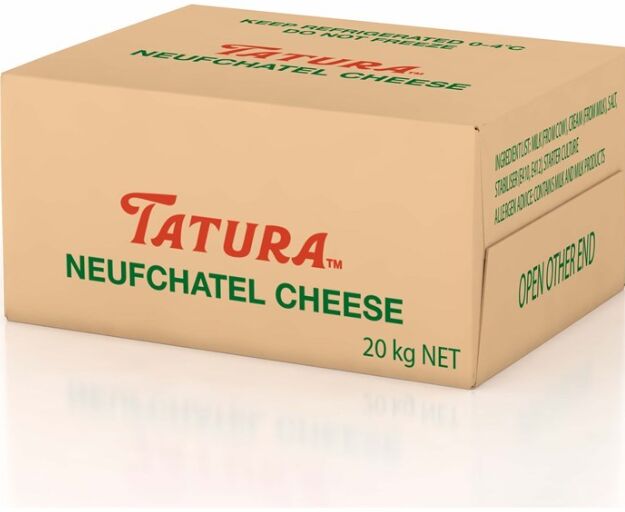 Cheese, Neufchatel 20kg Tatura (GF) (H)