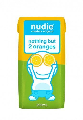 Juice**Orange Pulp Free 10x200ml Nudie (VG)