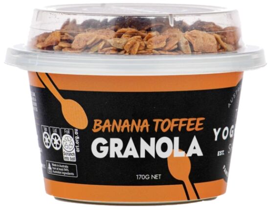 Yoghurt**Banana Toffee 6x170gm Yoghurt Shop