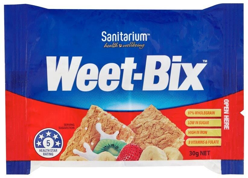 Cereal, Weetbix Portion Control 31gm (60) (VG)
