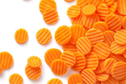 Carrots, Sliced Crinkle Cut 22/28 2.5kg Ardo (GF) (H) (V)