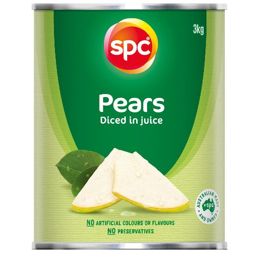 Pears**Diced in Juice A10 SPC