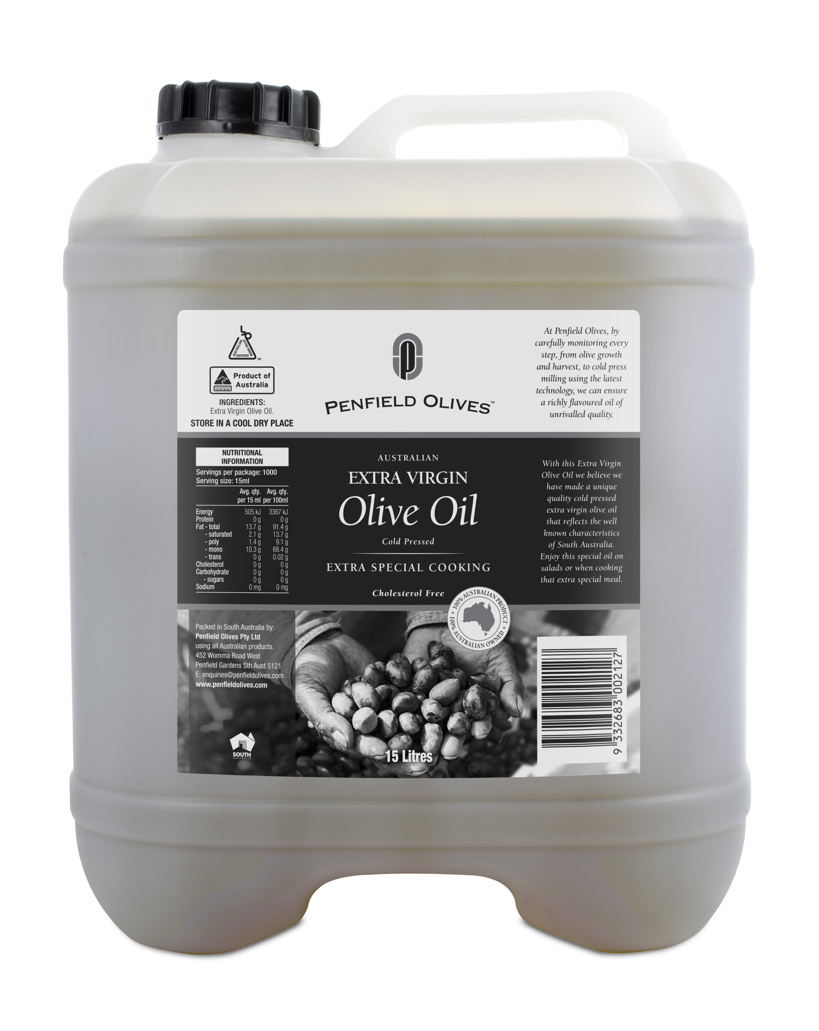 Penfield Olives Extra Virgin Olive Oil